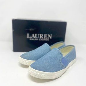 Ralph Lauren Jinny Slip-On Sneaker. Size 8B
